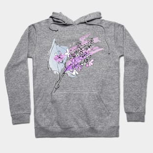 Lilac flowers Hoodie